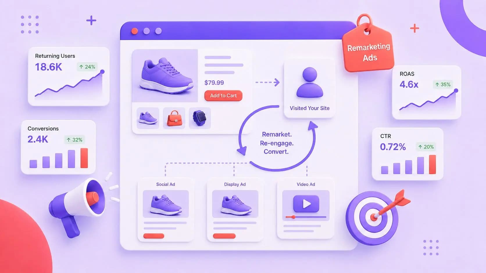 Remarketing ads