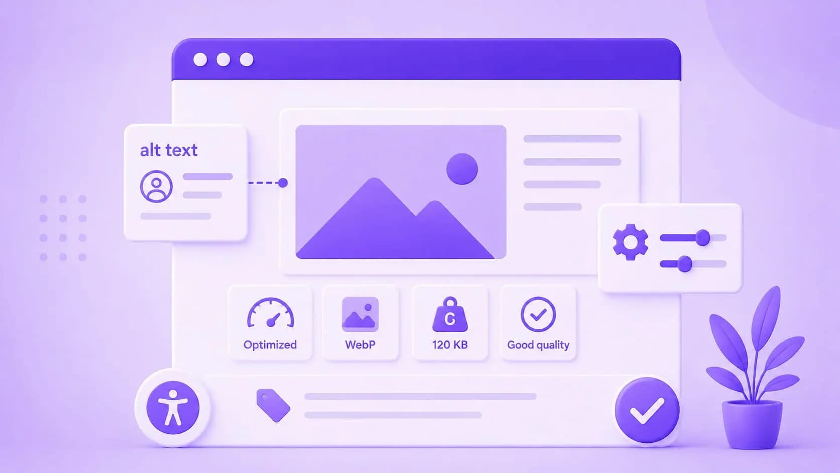 Image Optimization & Alt Text