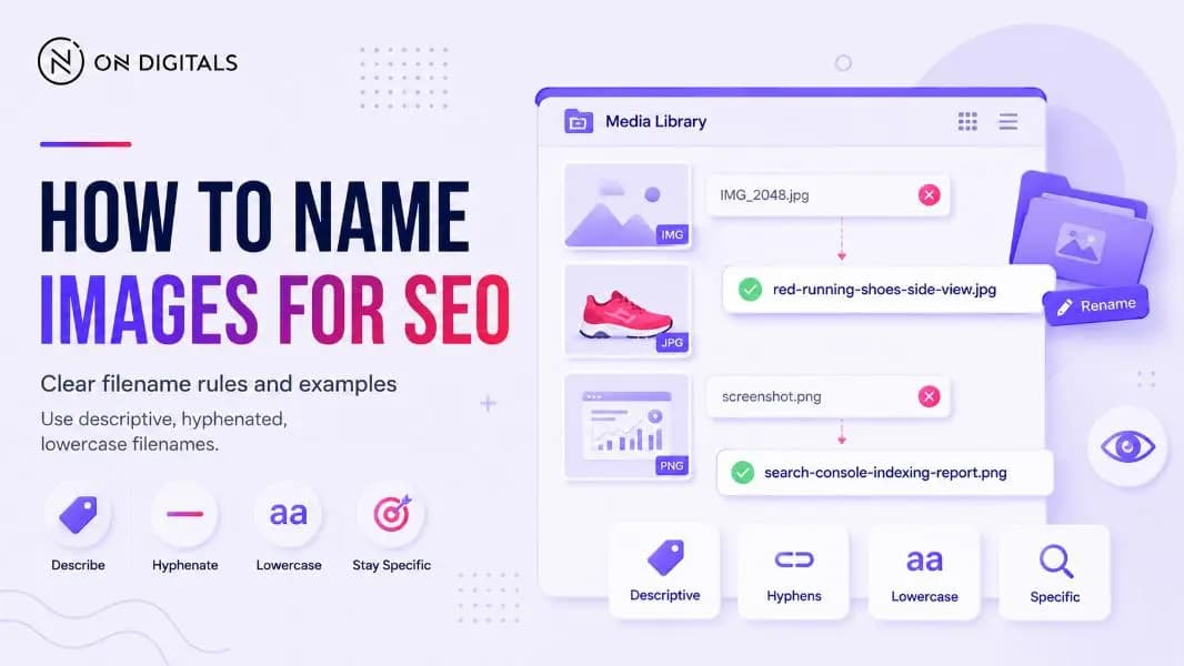 How to Name Images for SEO with Clear Filename Examples